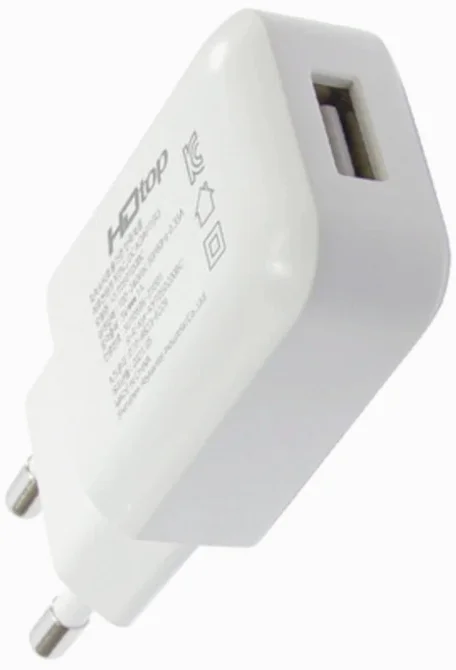 HDTOP USB 1포트 DC 5V 1A 아답터 멀티 충전기 HT-5V01 저전력 USB충전기 플러그타입 저전압충전기