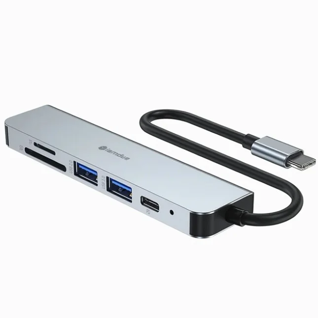 아이엠듀 6in1 USB C타입 허브 HDMI 4K 멀티포트 맥북 노트북 CUH606