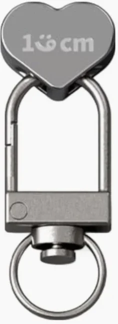 168cm 폰꾸미기 키링 부착고리 Heart Charm