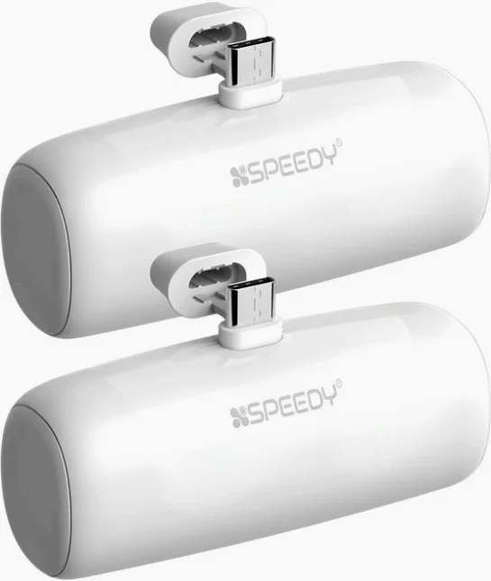 스피디 일체형 미니 도킹형 무선 보조배터리 5000mAh C타입 2p